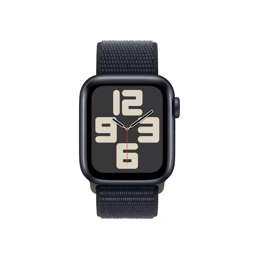 Apple Watch SE GPS (2da Gen) 44mm - Caja de Aluminio Color Medianoche - Correa Loop Deportiva Color Medianoche Con Detección de Accidentes