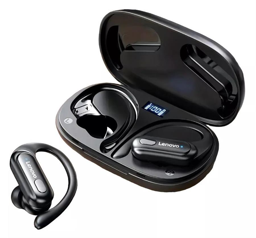 Auriculares Bluetooth Lenovo XT60 - Negros