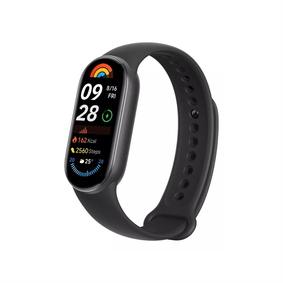 Smartwatch Xiaomi Smart Band 9 Pantalla Amoled de 1.62" Malla Midnight Black Versión Global en Español