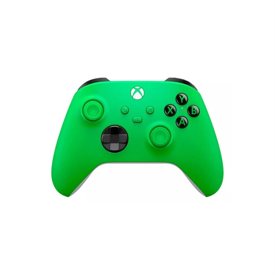 Joystick Inalámbrico Microsoft Xbox Velocity Green para Series X, S, One y PC con Windows Color Verde