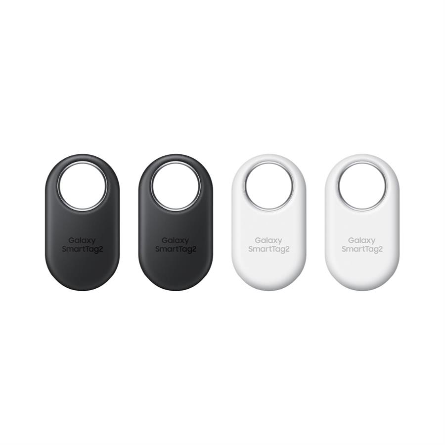 Samsung Galaxy Smart Tag2 - Localizador Bluetooth Pack X4 Color Blanco y negro