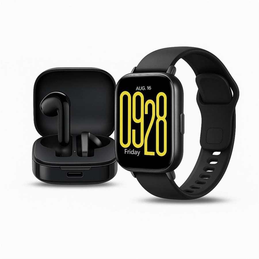 Smartwatch Redmi Watch 5 Active + Auriculares Redmi Buds 6 Active + 5% OFF